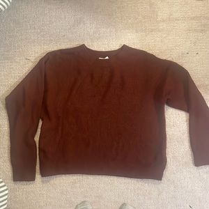 Maroon comfy sweater